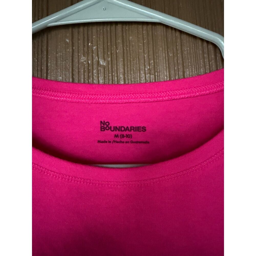No Boundaries Pink Basic Tee - Picture 4 of 5